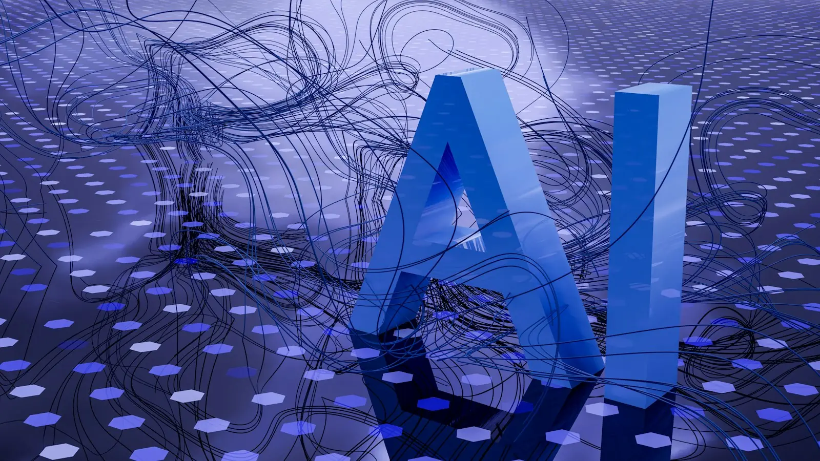 Artificial intelligence concept graphic